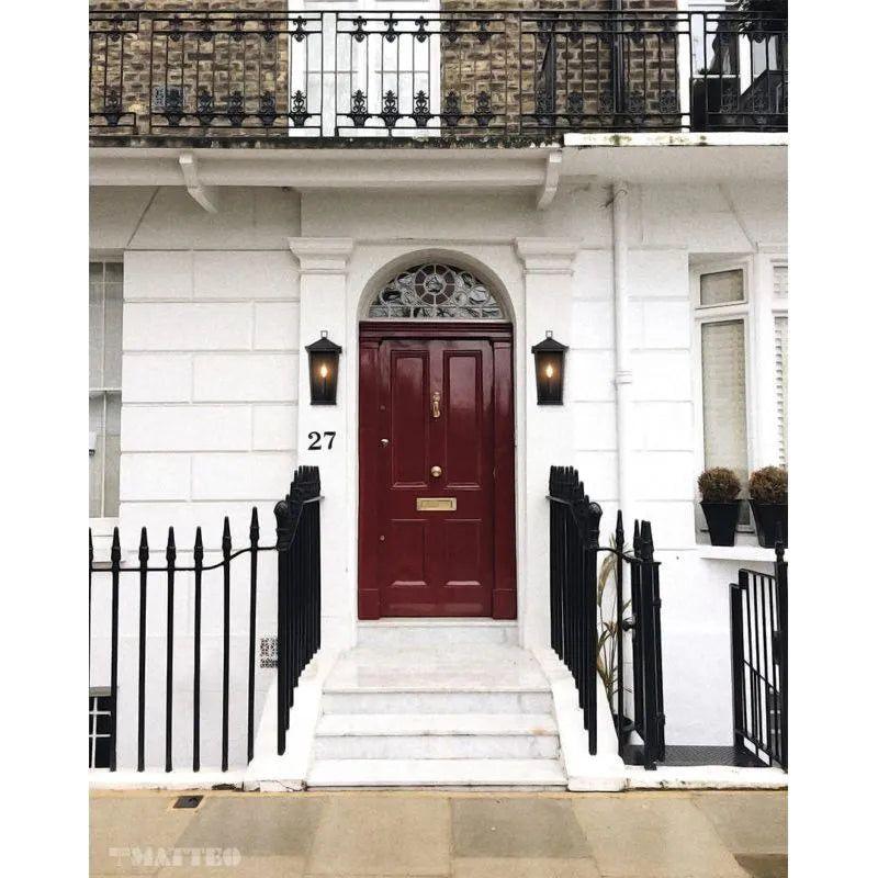 Matteo Lighting - Ingress Outdoor Wall Sconce - S11901MB - Canada Light Shop