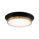 Matteo Lighting - Jaxx Ceiling Mount - M11201BKAG - Canada Light Shop
