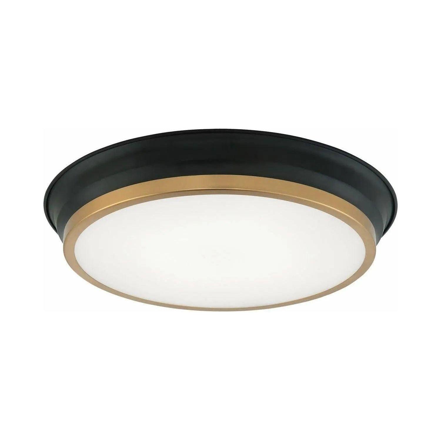 Matteo Lighting - Jaxx Ceiling Mount - M11202BKAG - Canada Light Shop
