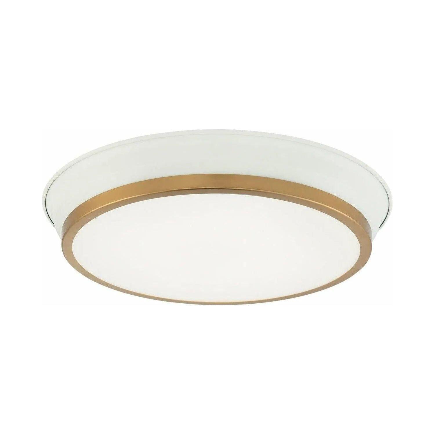 Matteo Lighting - Jaxx Ceiling Mount - M11202WHAG - Canada Light Shop