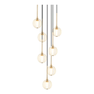 Matteo Lighting - Jemyca Pendant - C61601AGCL - Canada Light Shop