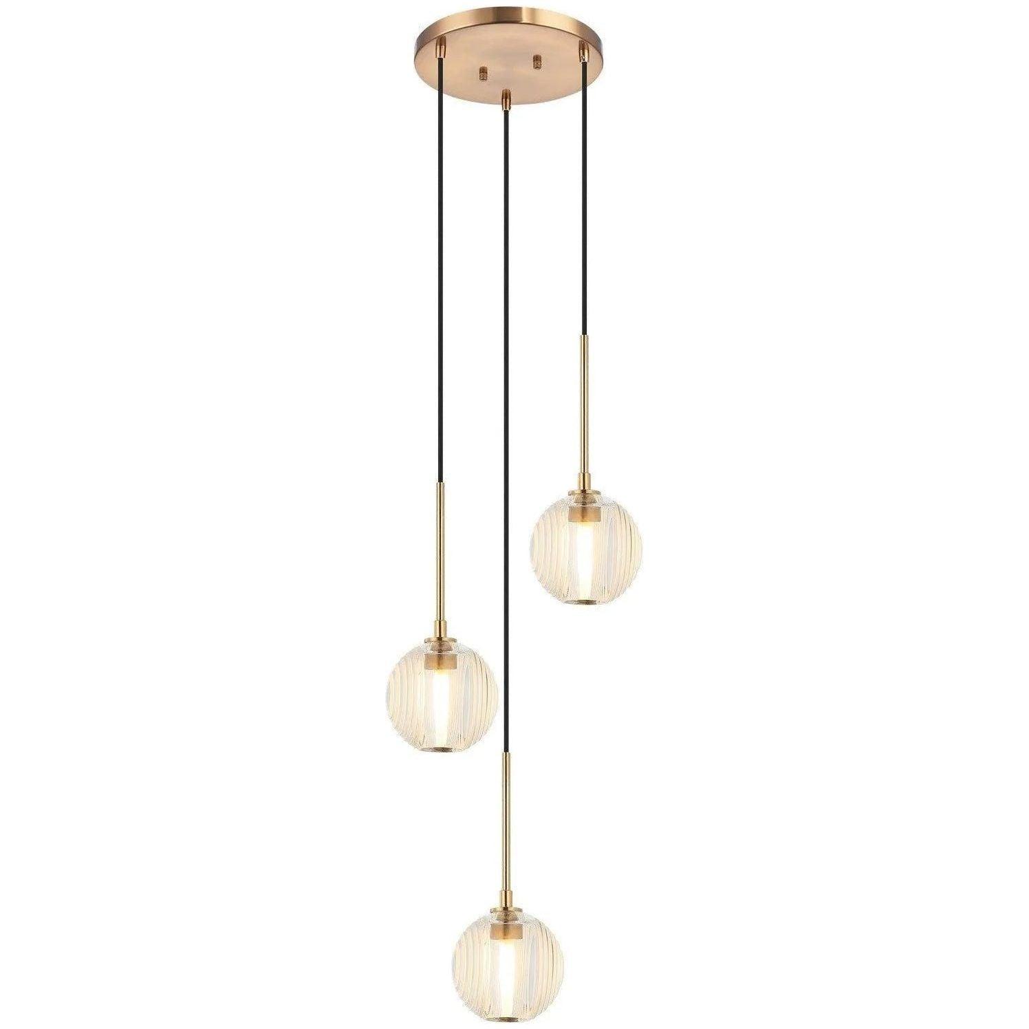 Matteo Lighting - Jemyca Pendant - C61603AGCL - Canada Light Shop