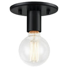 Matteo Lighting - Kasa Flush Mount - X54911BK - Canada Light Shop