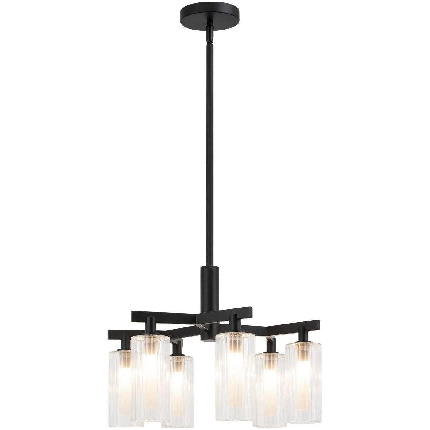 Matteo Lighting - Kristof Chandelier - C60806BK - Canada Light Shop