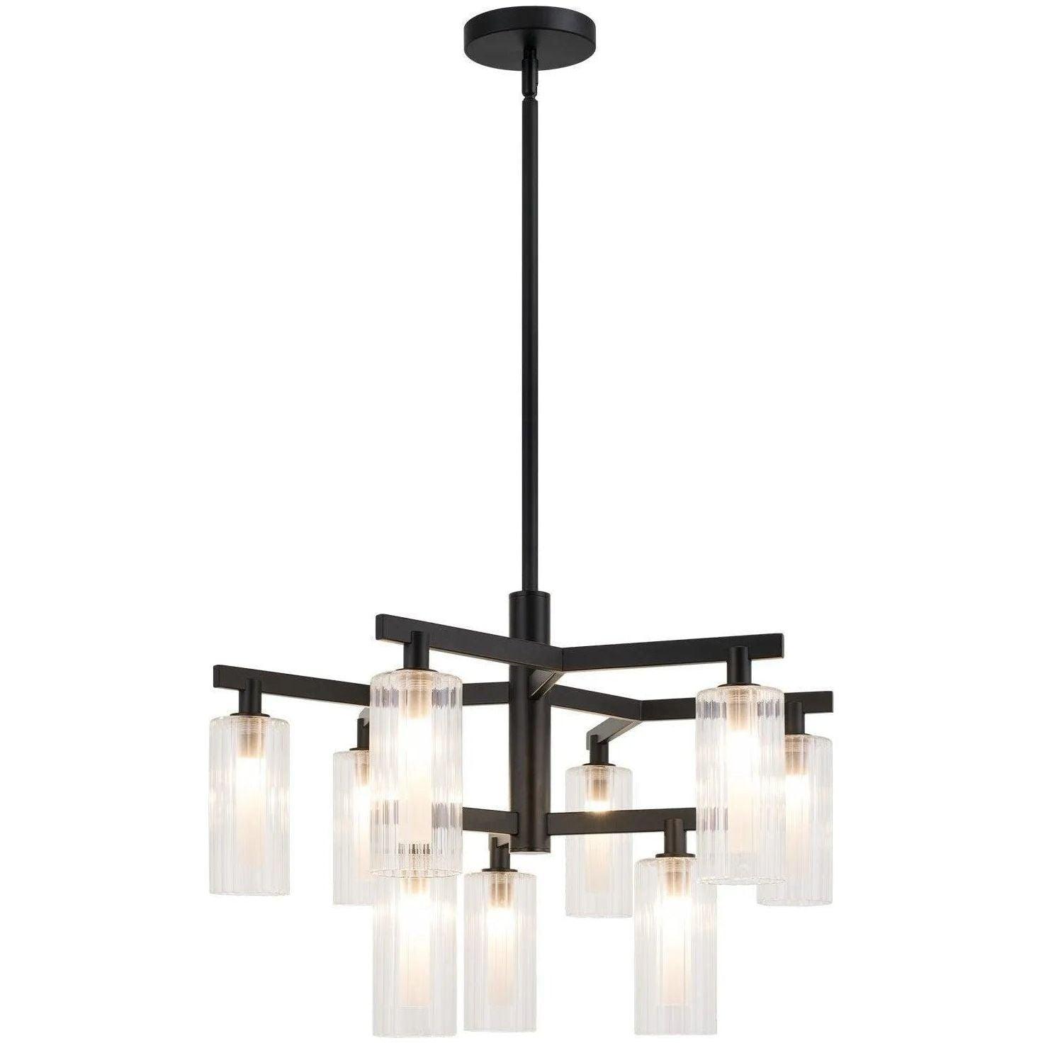 Matteo Lighting - Kristof Chandelier - C60809BK - Canada Light Shop