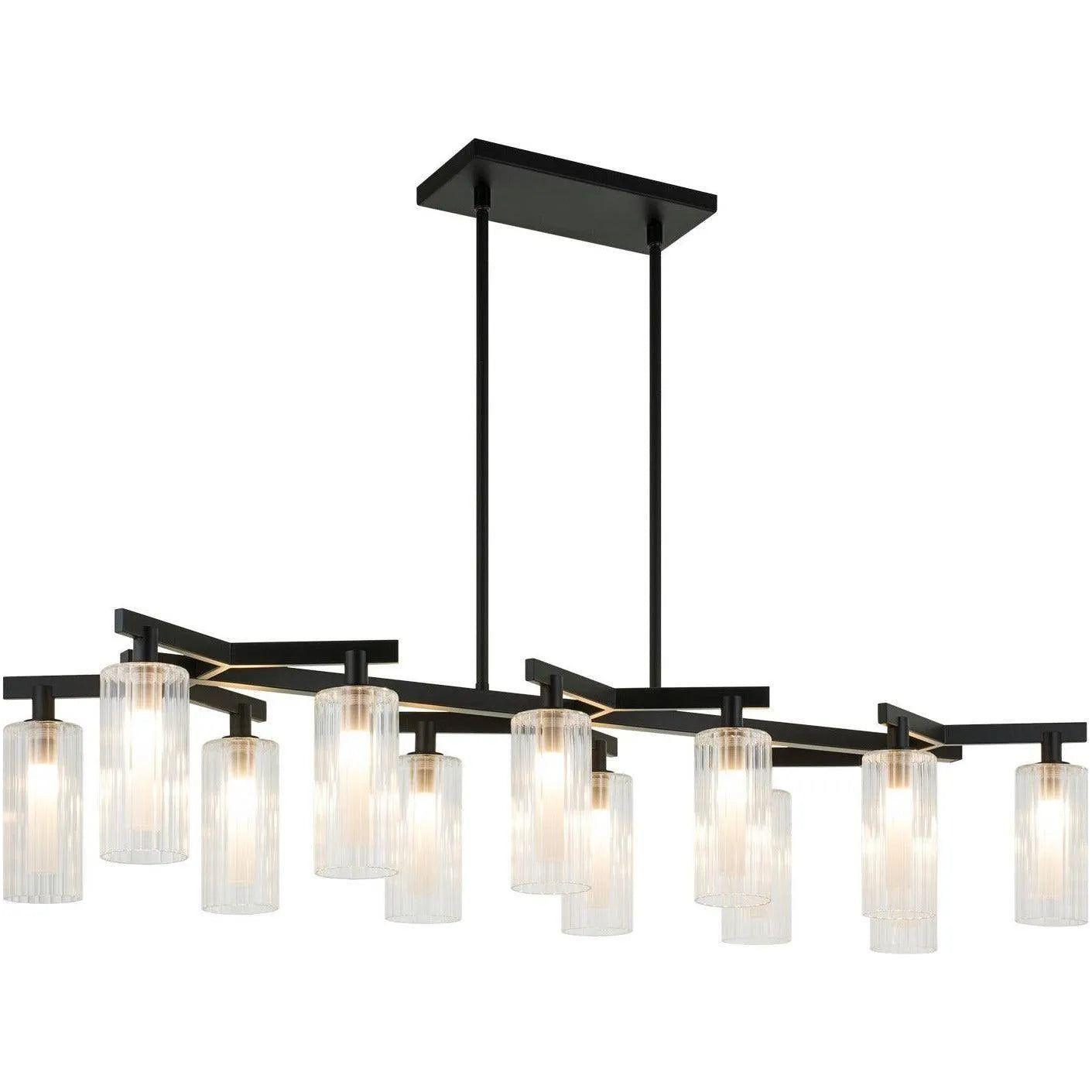 Matteo Lighting - Kristof Chandelier - C60812BK - Canada Light Shop