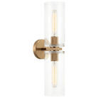 Matteo Lighting - Lincoln Double Wall Sconce - W32512AG - Canada Light Shop