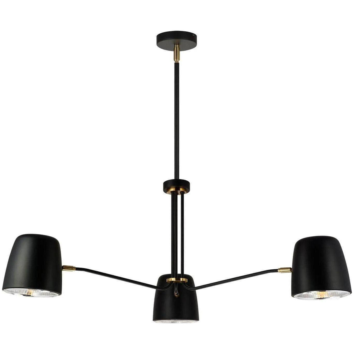 Matteo Lighting - Luca Chandelier - C73703BK - Canada Light Shop