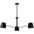 Matteo Lighting - Luca Chandelier - C73703BK - Canada Light Shop