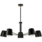 Matteo Lighting - Luca Chandelier - C73705BK - Canada Light Shop