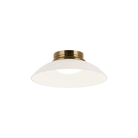 Matteo Lighting - Luna LED Flush Mount - M16401AGCL - Canada Light Shop