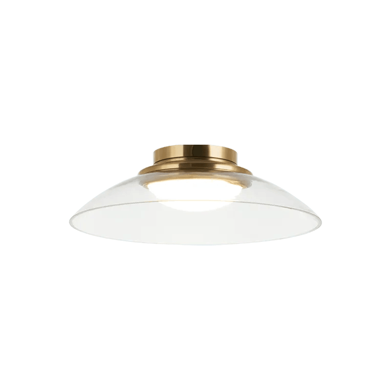 Matteo Lighting - Luna LED Flush Mount - M16401AGCL - Canada Light Shop