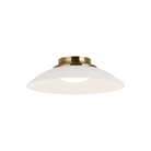 Matteo Lighting - Luna LED Flush Mount - M16401AGCL - Canada Light Shop