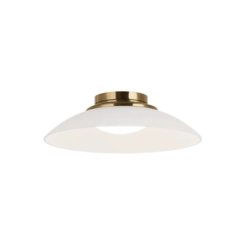 Matteo Lighting - Luna LED Flush Mount - M16401AGCL - Canada Light Shop