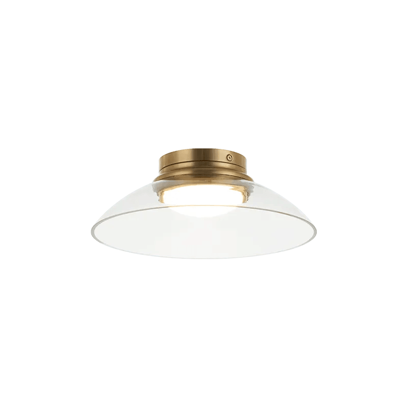 Matteo Lighting - Luna LED Flush Mount - M16401AGCL - Canada Light Shop