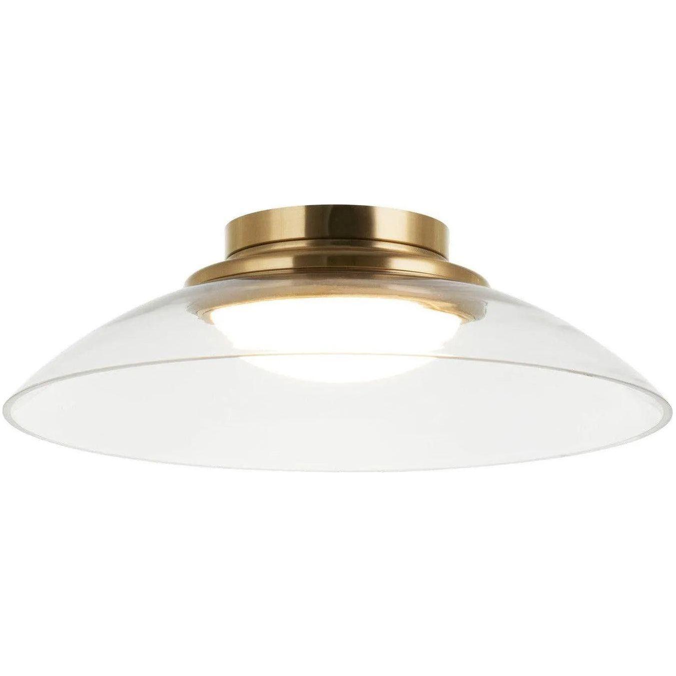 Matteo Lighting - Luna LED Flush Mount - M16411AGCL - Canada Light Shop