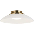 Matteo Lighting - Luna LED Flush Mount - M16411AGFR - Canada Light Shop