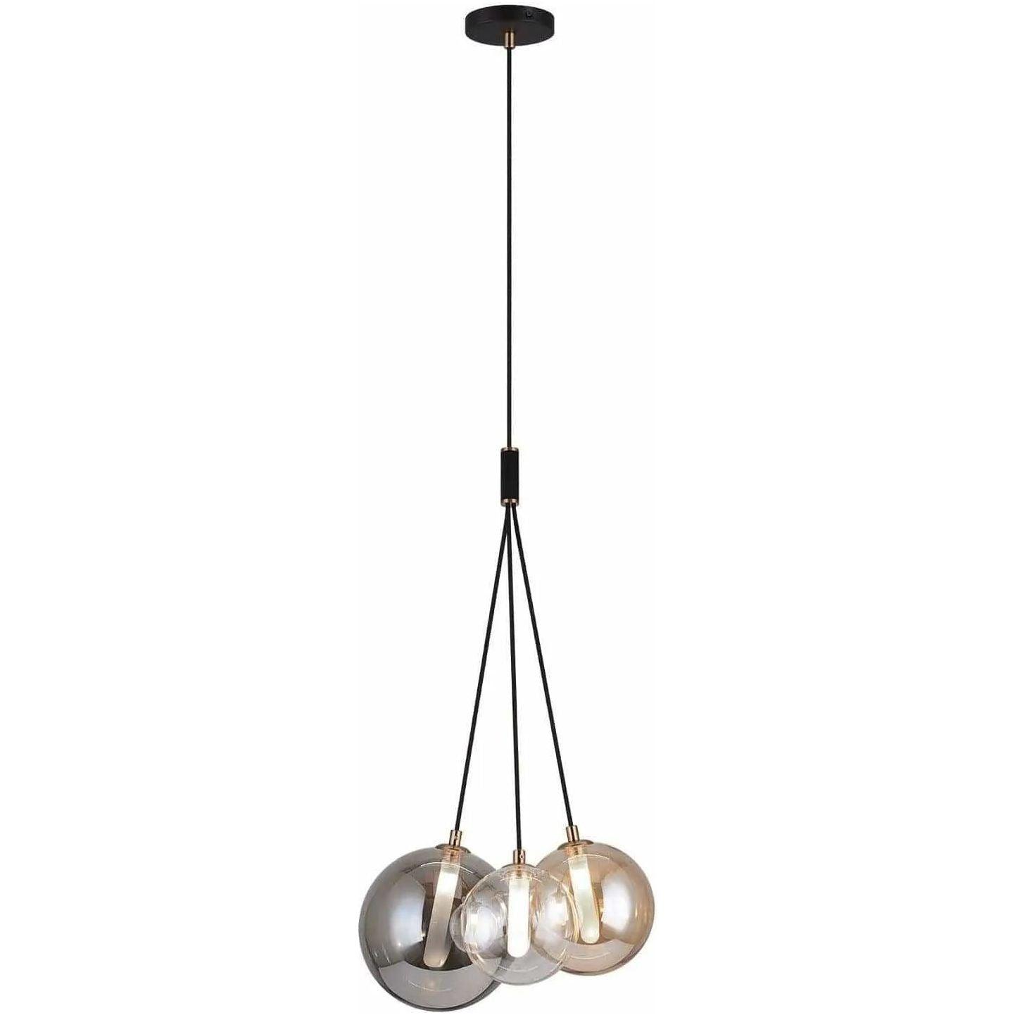 Matteo Lighting - Magma Chandelier - C81003BK - Canada Light Shop