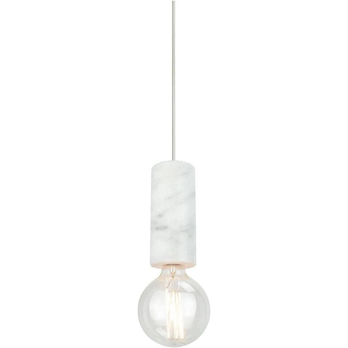 Matteo Lighting - Marmo Pendant - C56601WH - Canada Light Shop
