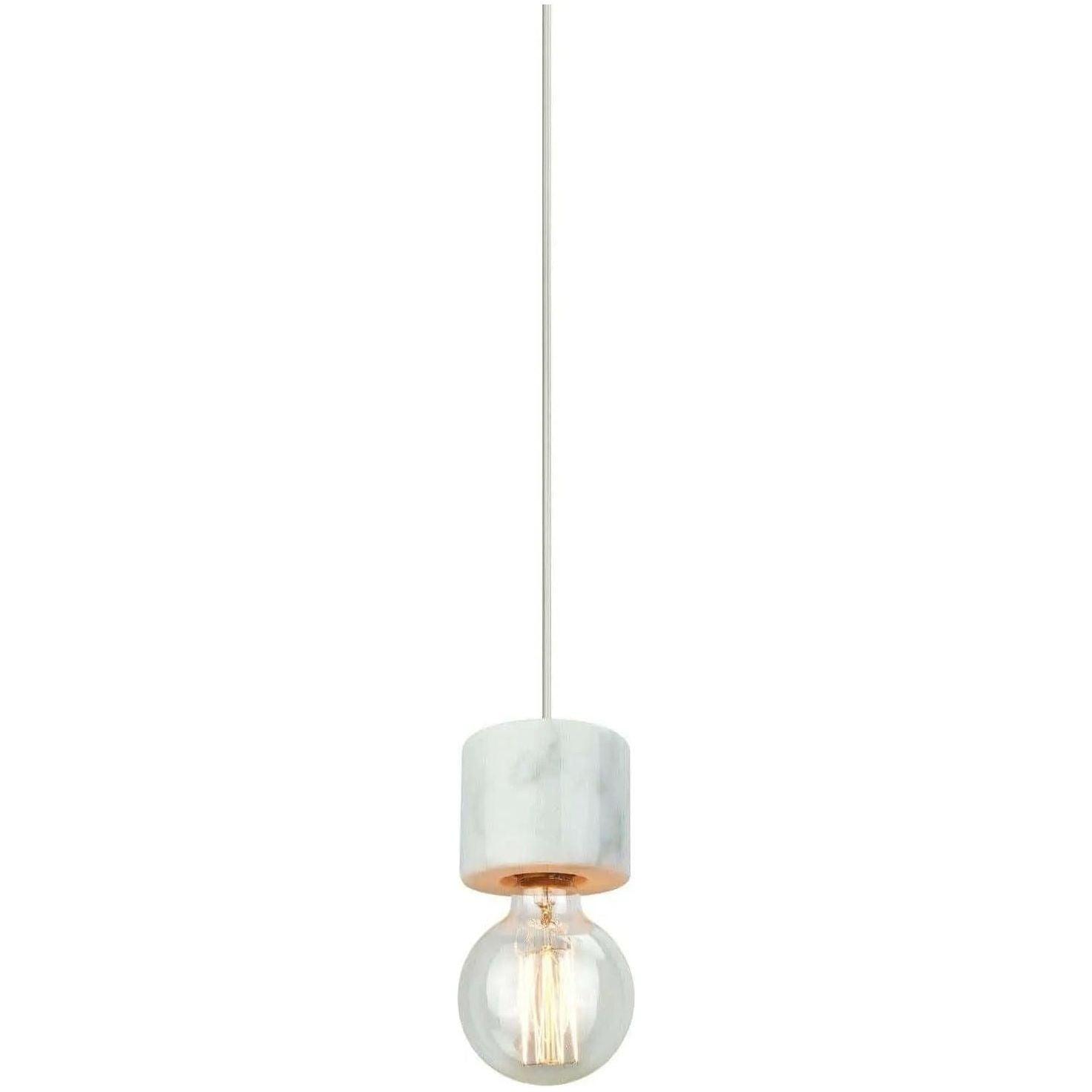 Matteo Lighting - Marmo Pendant - C56603WH - Canada Light Shop