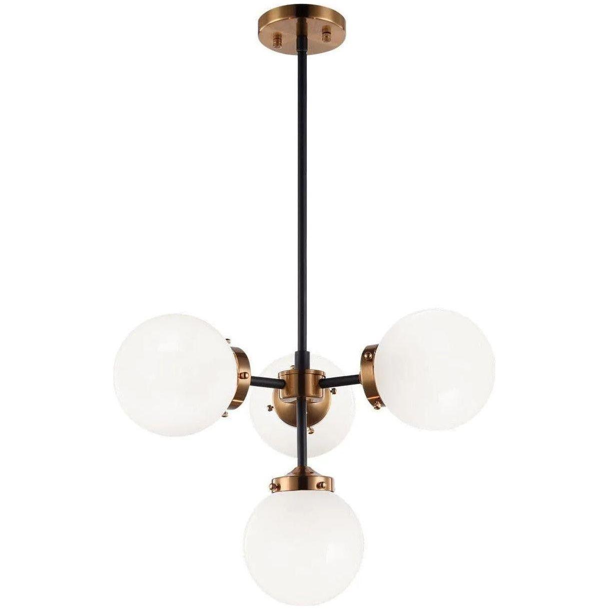 Matteo Lighting - Maru Chandelier - C72304AGOP - Canada Light Shop
