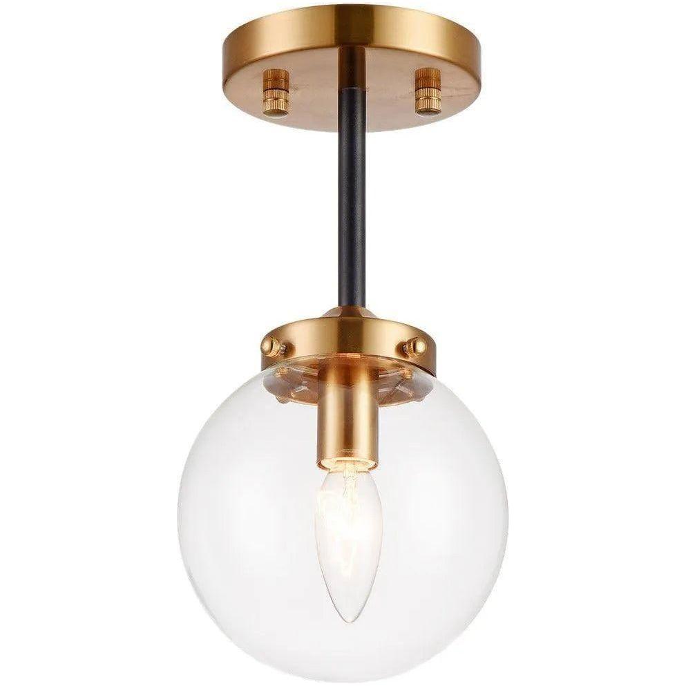 Matteo Lighting - Maru Flush Mount - X72301AGCL - Canada Light Shop