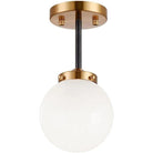 Matteo Lighting - Maru Flush Mount - X72301AGOP - Canada Light Shop