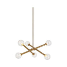 Matteo Lighting - Matchstix Chandelier - C64606AGCL - Canada Light Shop