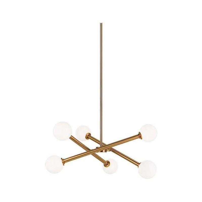 Matteo Lighting - Matchstix Chandelier - C64606AGOP - Canada Light Shop