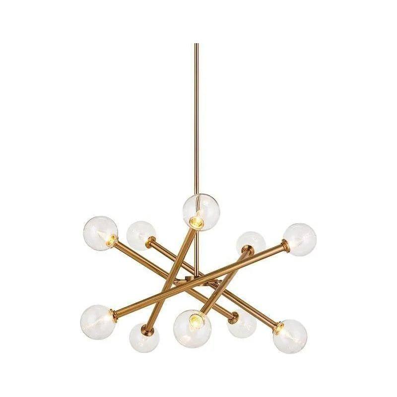 Matteo Lighting - Matchstix Chandelier - C64610AGCL - Canada Light Shop