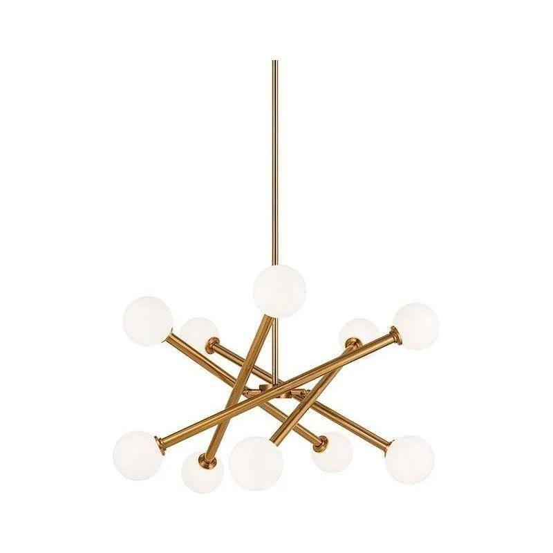 Matteo Lighting - Matchstix Chandelier - C64610AGOP - Canada Light Shop
