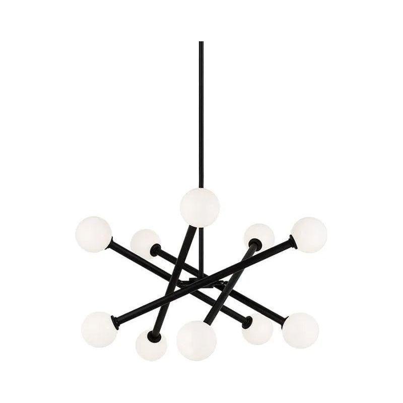 Matteo Lighting - Matchstix Chandelier - C64610BKOP - Canada Light Shop