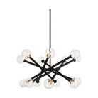 Matteo Lighting - Matchstix Chandelier - C64614BKCL - Canada Light Shop
