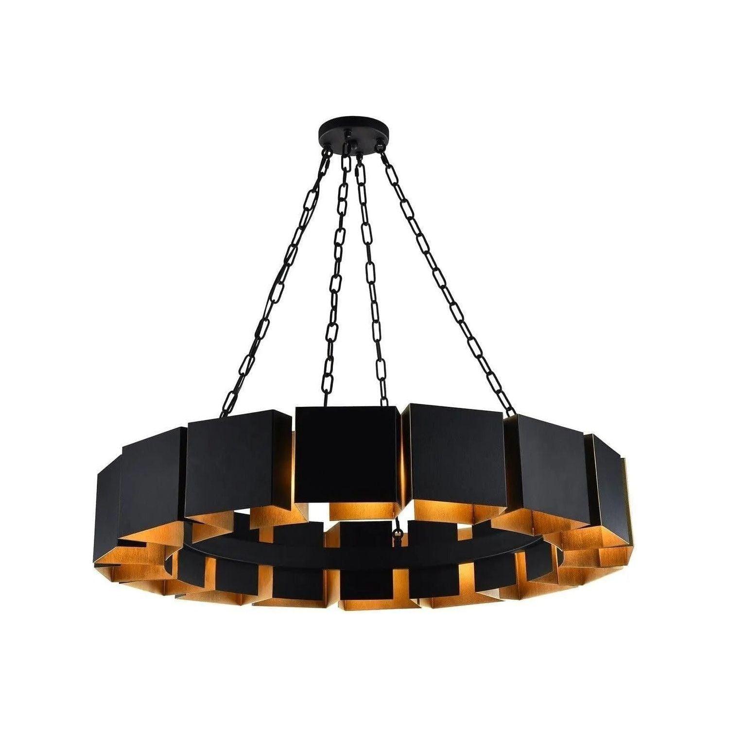 Matteo Lighting - Mattone Chandelier - C59316MB - Canada Light Shop