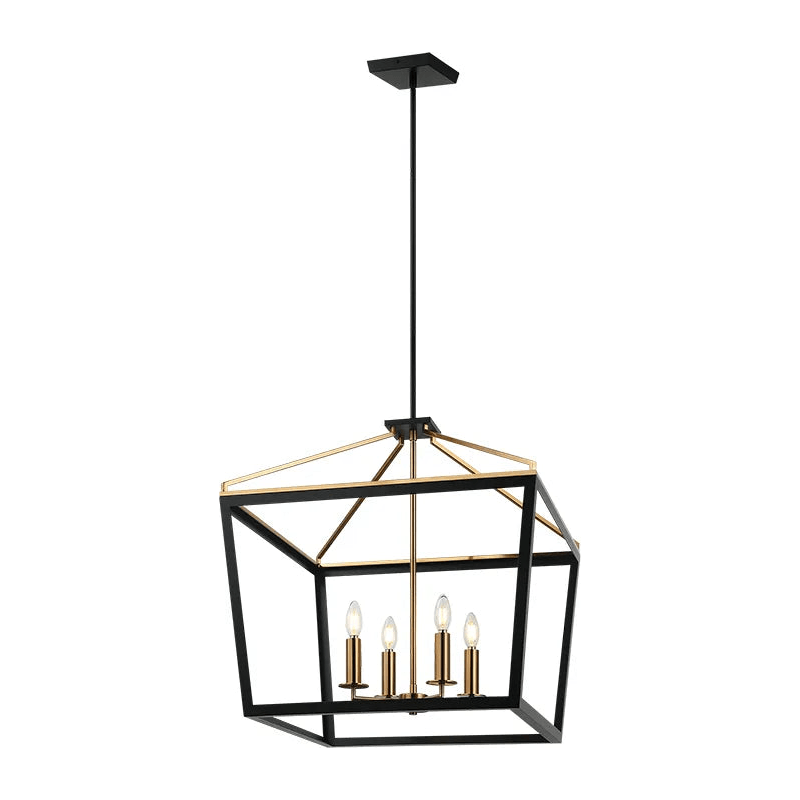 Matteo Lighting - Mavonshire Chandelier - C67014BKAG - Canada Light Shop