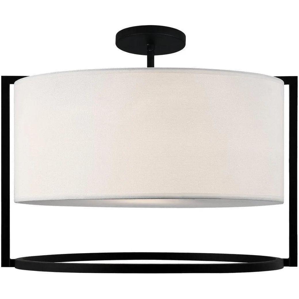 Matteo Lighting - Nagashi Flush Mount - X67603DGWH - Canada Light Shop