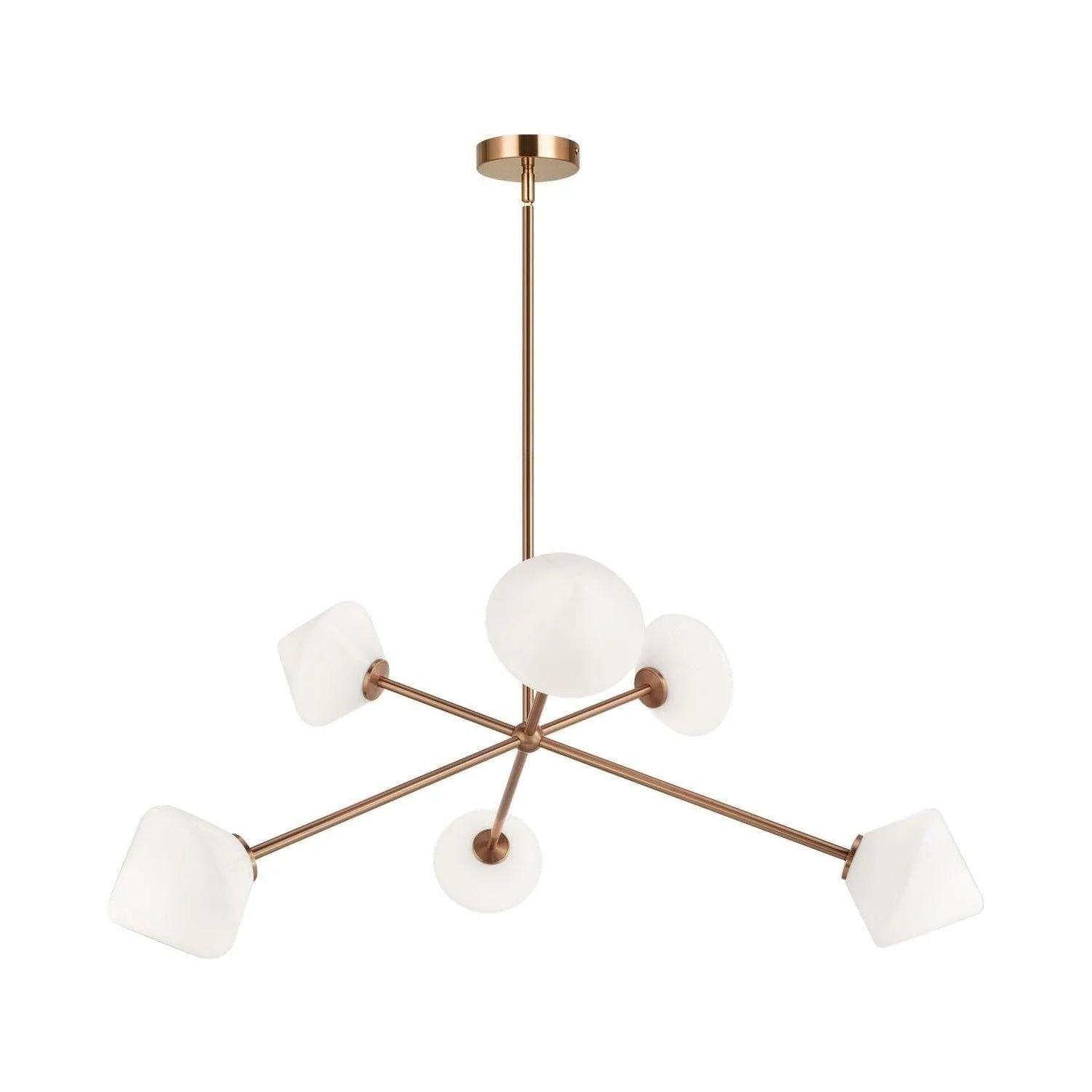 Matteo Lighting - Novo Chandelier - C81746AGOP - Canada Light Shop