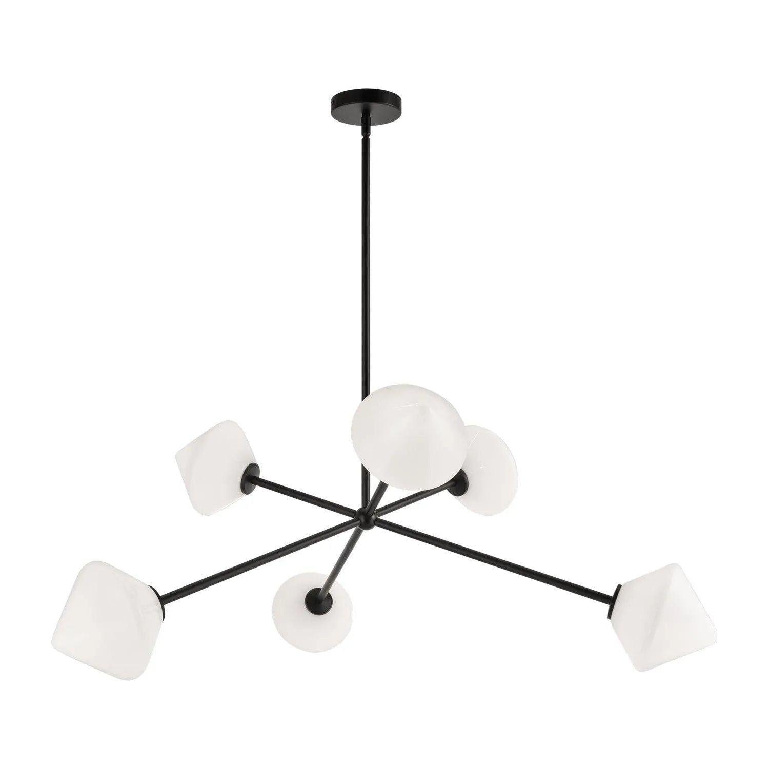 Matteo Lighting - Novo Chandelier - C81746BKOP - Canada Light Shop