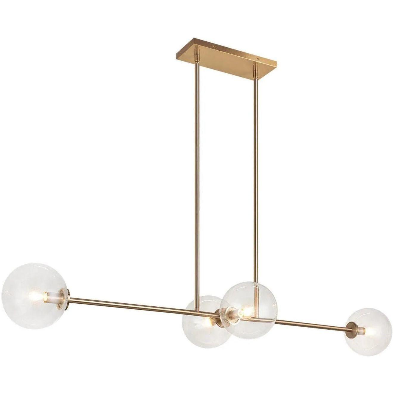 Matteo Lighting - Novo Linear Pendant - C81704AGCL - Canada Light Shop