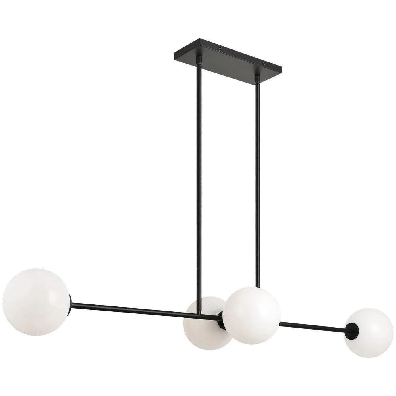 Matteo Lighting - Novo Linear Pendant - C81704BKOP - Canada Light Shop