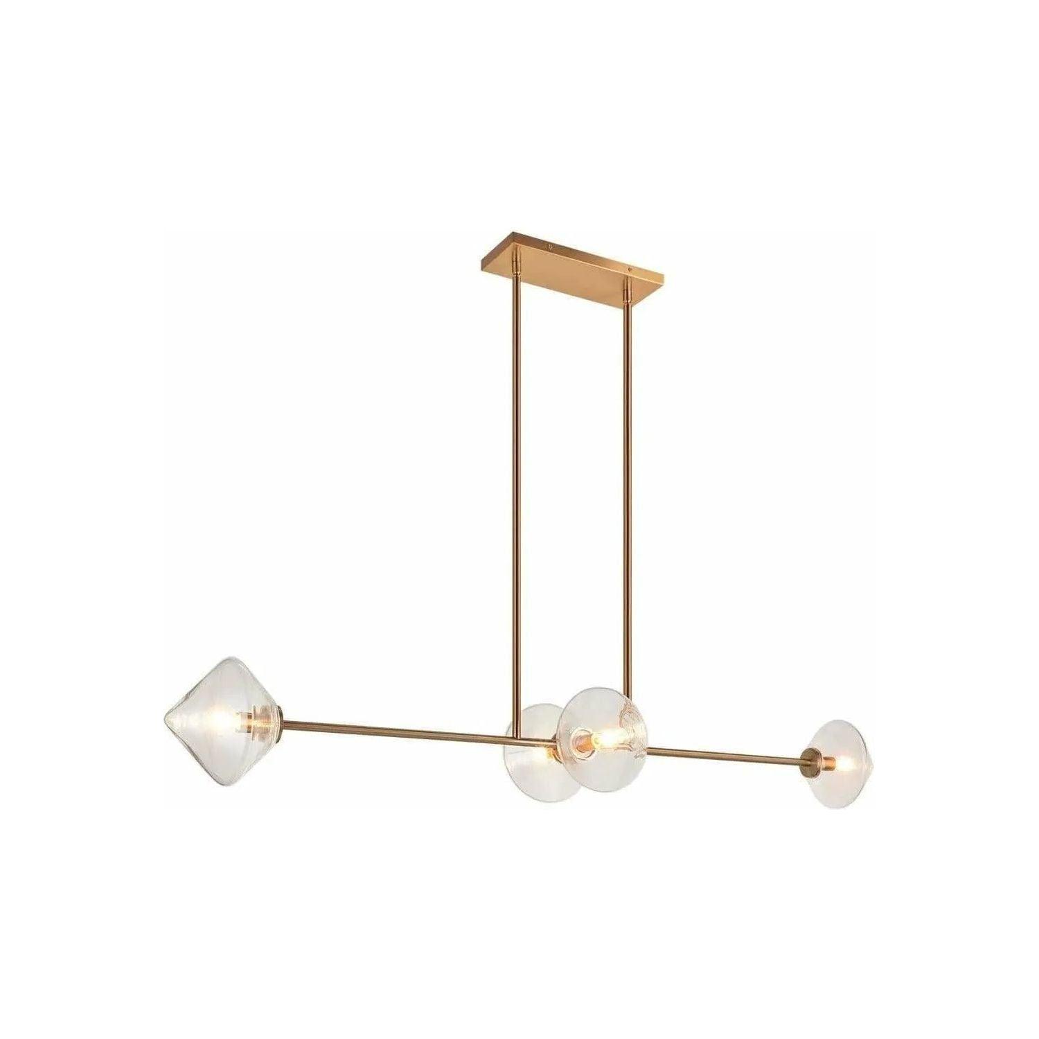 Matteo Lighting - Novo Linear Suspension - C81744AGCL - Canada Light Shop