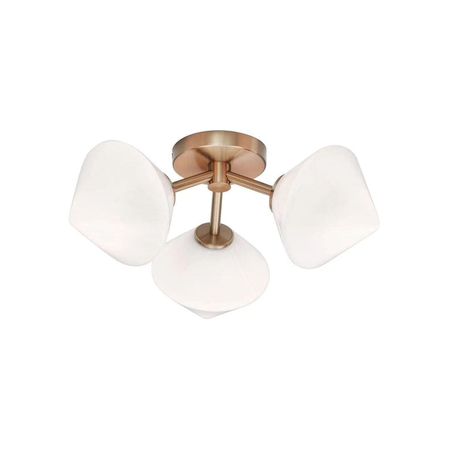 Matteo Lighting - Novo Oval Ceiling Mount - X81743AGOP - Canada Light Shop