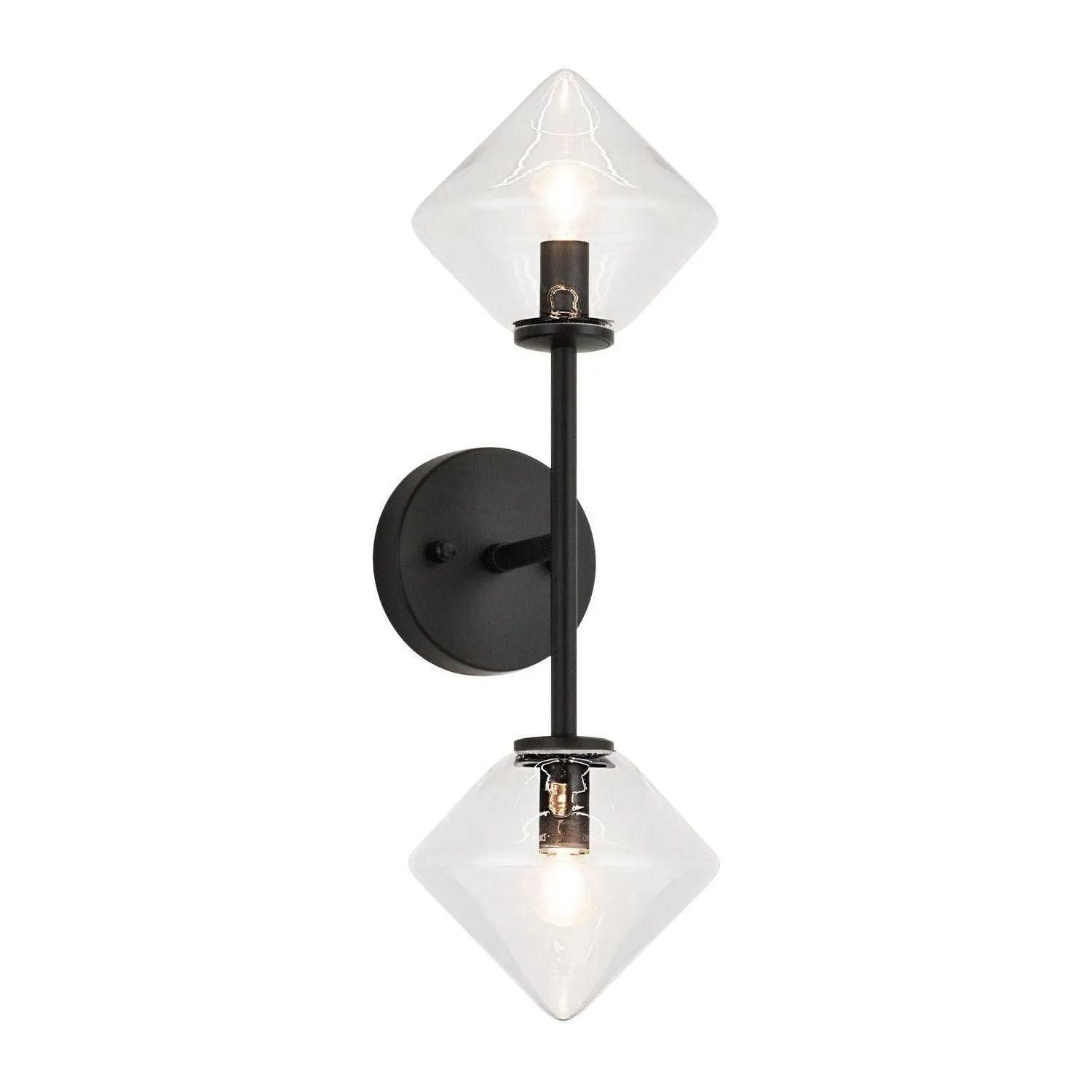 Matteo Lighting - Novo Oval Wall Sconce - W81742BKCL - Canada Light Shop