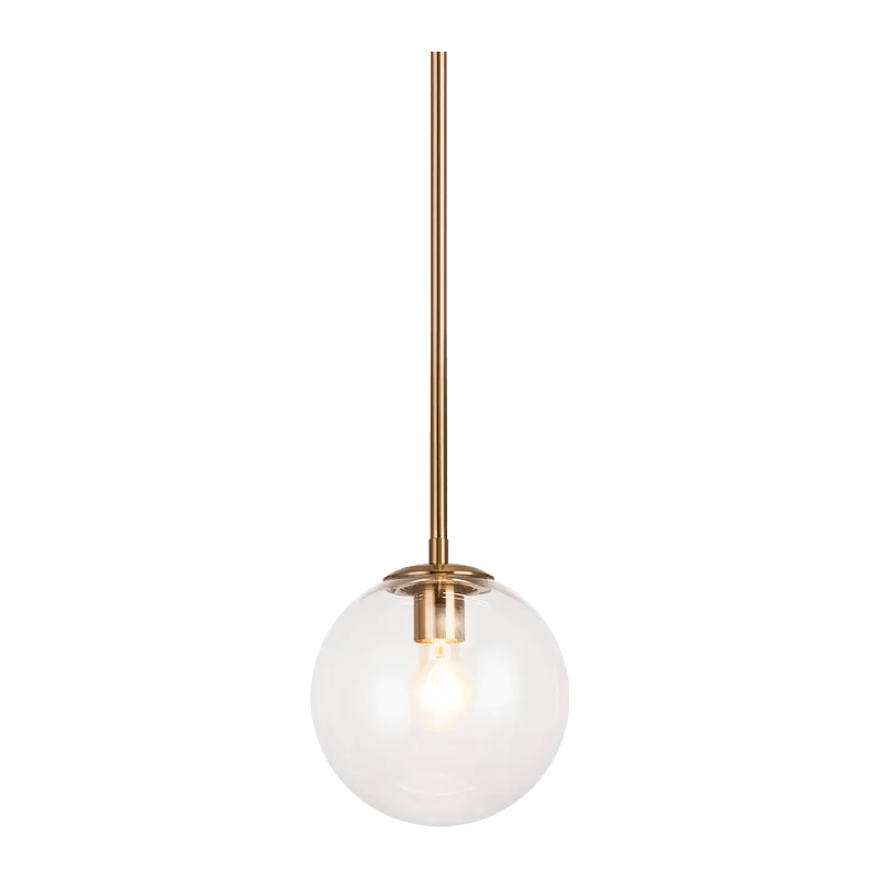 Matteo Lighting - Novo Round Pendant - C81711AGCL - Canada Light Shop