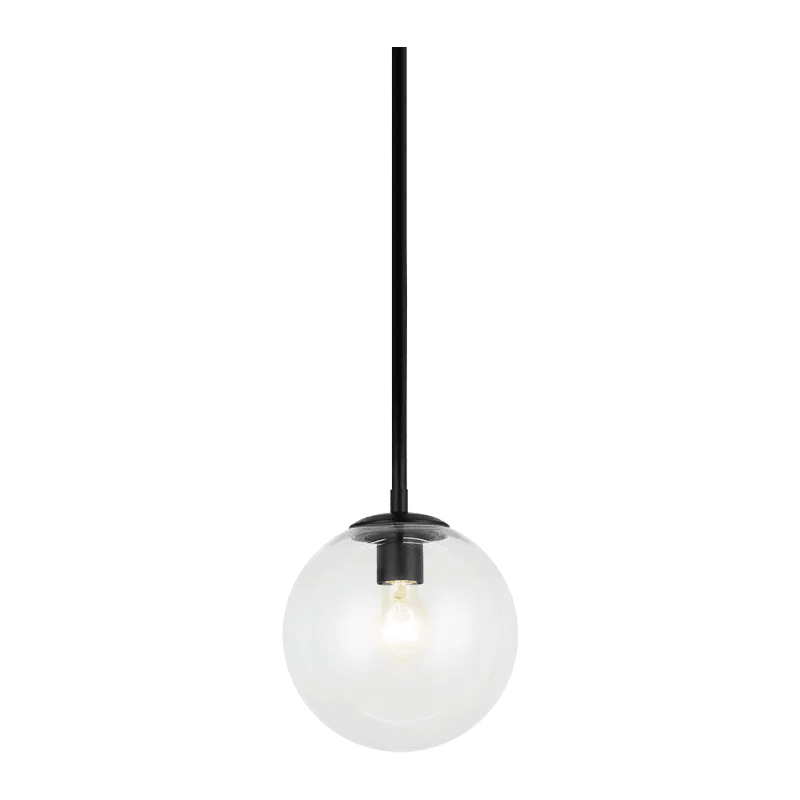 Matteo Lighting - Novo Round Pendant - C81711BKCL - Canada Light Shop