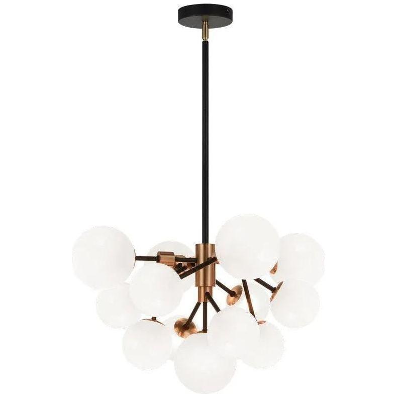 Matteo Lighting - Novu LED Chandelier - C83013AGOP - Canada Light Shop