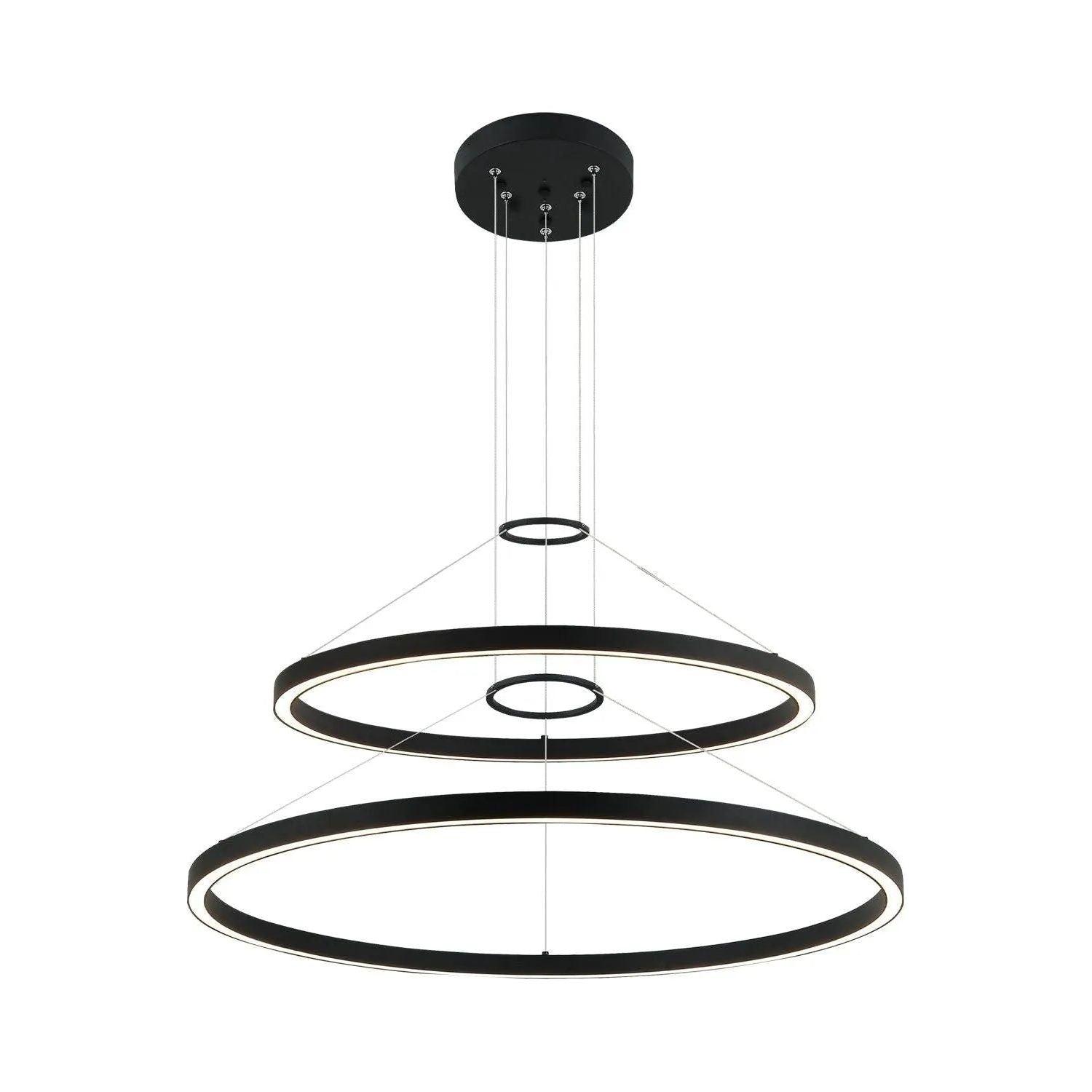 Matteo Lighting - O'Hara LED Double Chandelier - C30856BG - Canada Light Shop