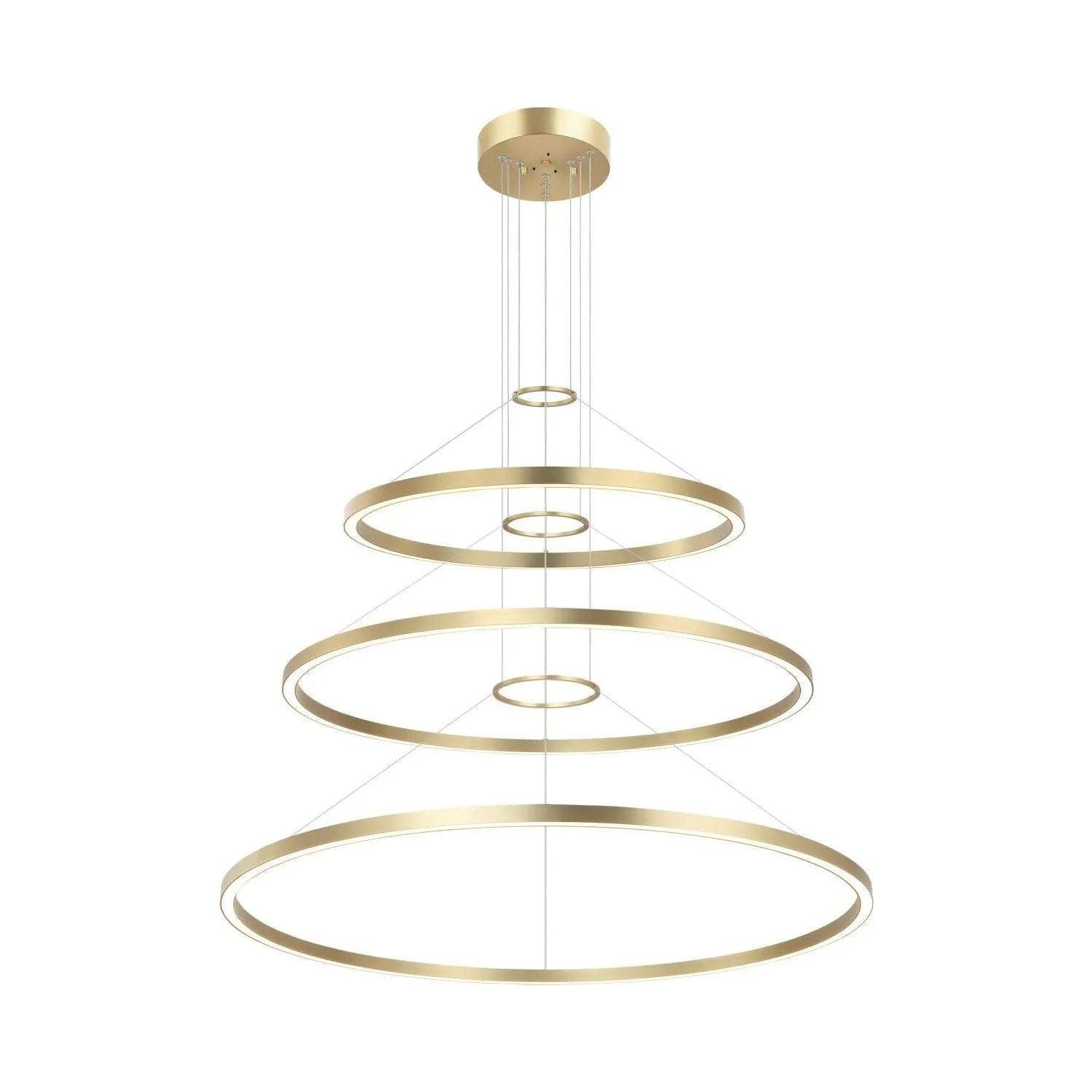 Matteo Lighting - O'Hara LED Triple Chandelier - C30896BG - Canada Light Shop