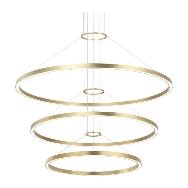 Matteo Lighting - O'Hara LED Triple Chandelier - C30896BG - Canada Light Shop