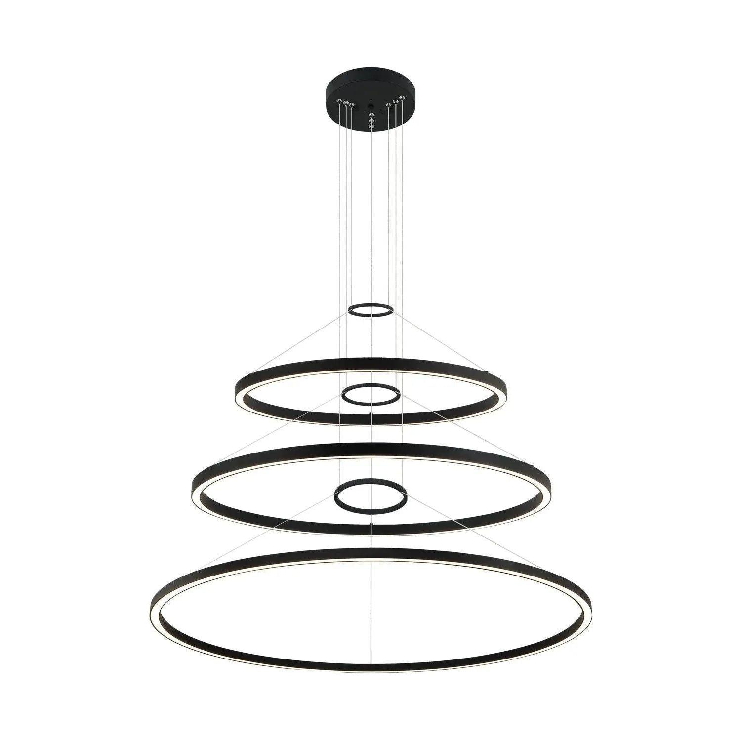 Matteo Lighting - O'Hara LED Triple Chandelier - C30896BG - Canada Light Shop